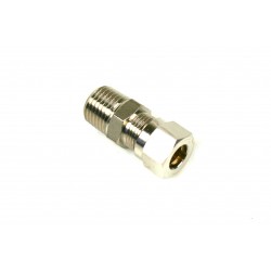 Connector 1/4" x 8 mm copper pipe