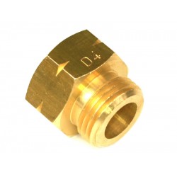 Gas filling connector D4 (KLF W21,8x1/14 LH)