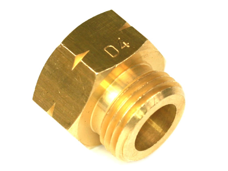 Gas filling connector D4 (KLF W21,8x1/14 LH)