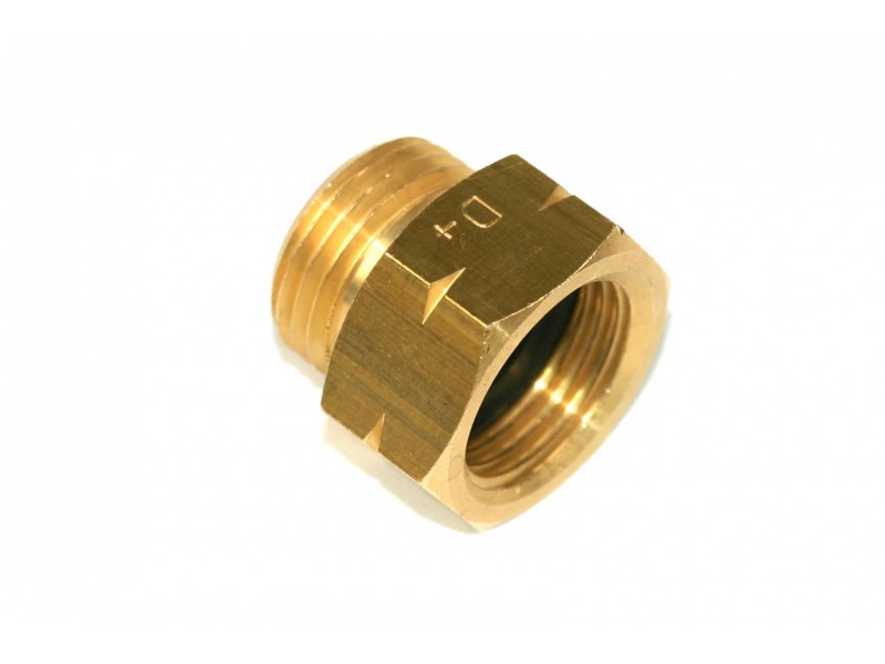 Gas filling connector D4 (KLF W21,8x1/14 LH)