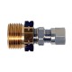 CONNECTOR WITH EXT. THREAD 21,8 TO 8 MM COOPER PIPE