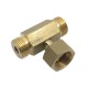LPG T-FITTING M20X1.5 WITH 1 FEMALE THREAD AND 2 MALE THREADS – FOR PRESSURE REGULATOR
