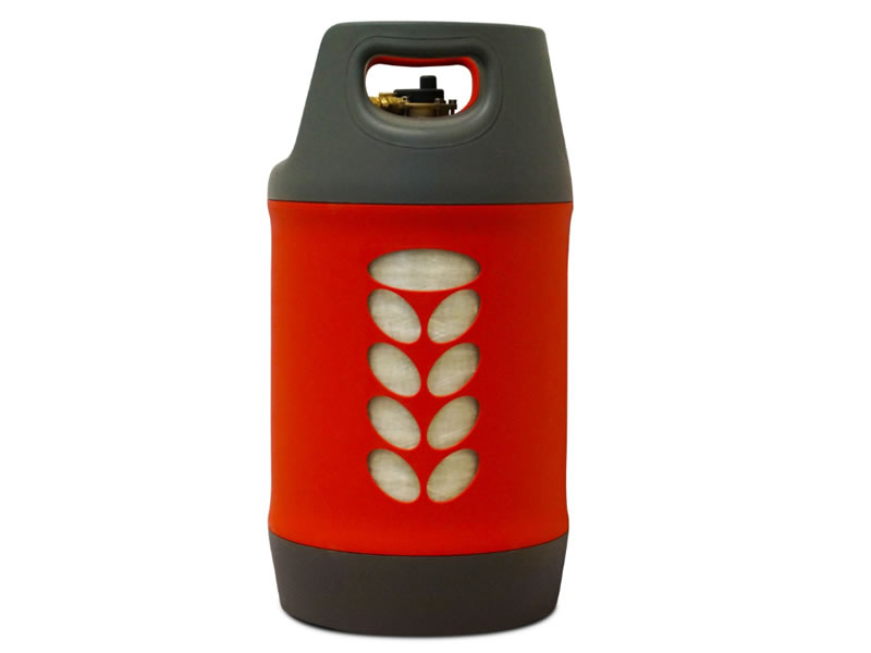CAMPKO composite gas tank bottle 24.4 litre with 80% multivalve