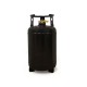 Refillable gas bottle 30/24 litres with 80% multivalve and level sensor (M12x1)