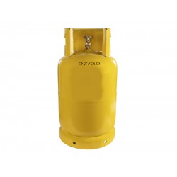 ETA GAS metallic cylinder 26 liters, 11 kg, 30 bar, 21,8 left thread