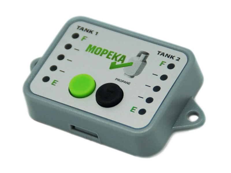 MOPEKA Monitor for 2 gas cylinders level sensors