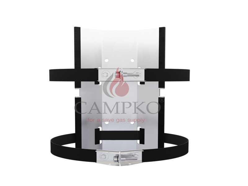 CAMPKO gas bottle holder set for Ø 300 mm gas bottles