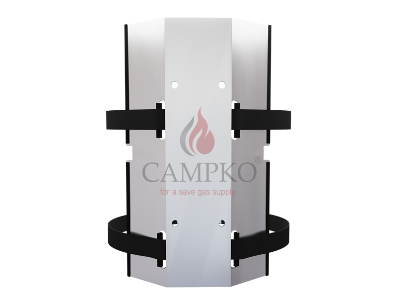 CAMPKO gas bottle holder set for Ø 300 mm gas bottles