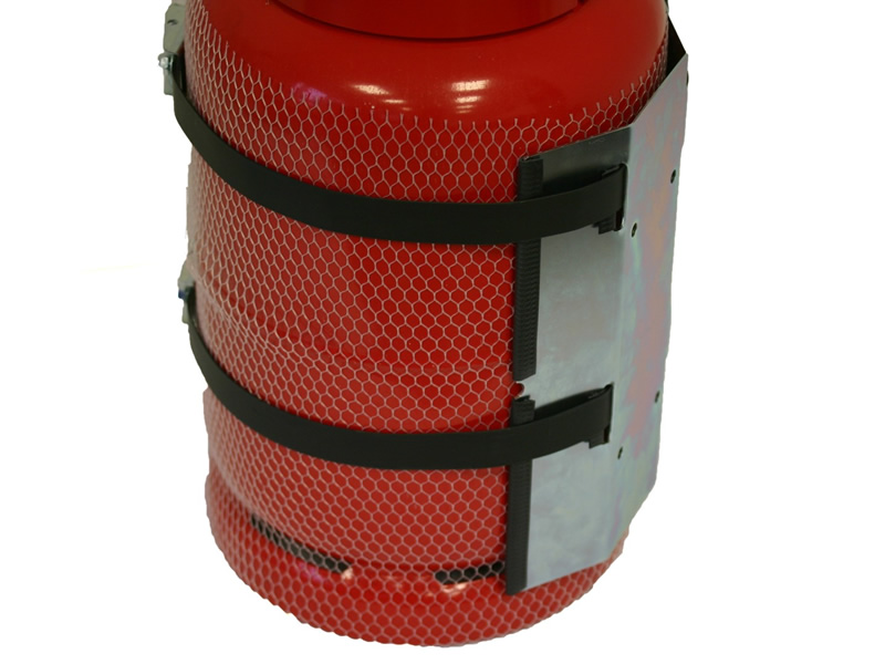 CAMPKO gas bottle holder set for Ø 300 mm gas bottles