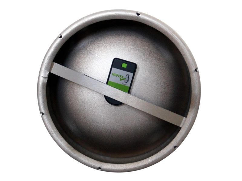 CAMPKO Holder V2A for Mopeka Bluetooth Sensor on ALUGAS gas cylinders