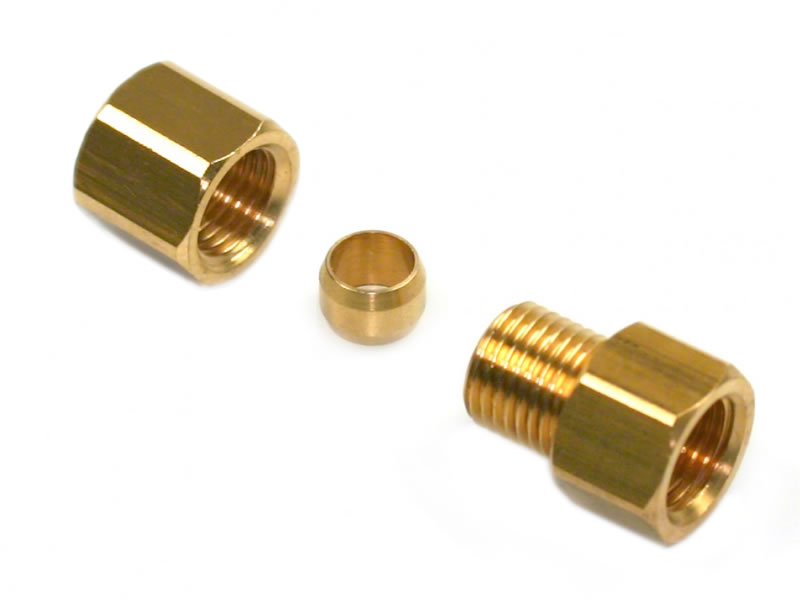 Adapter 4-hole tank extraction valve (outlet) G¼" to GM-1/2 UNF