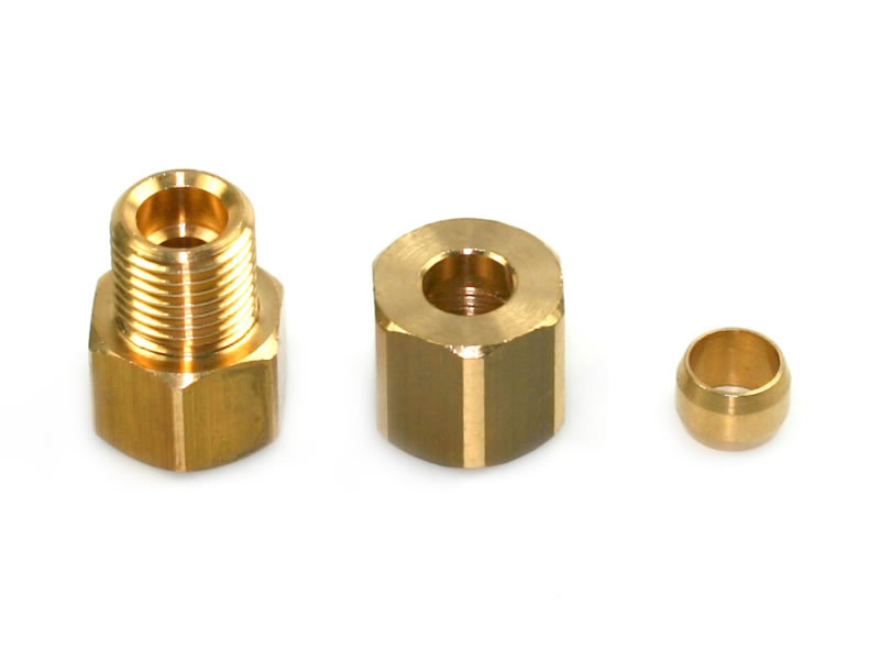 Adapter 4-hole tank extraction valve (outlet) G¼" to GM-1/2 UNF