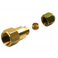 Filling adapter 3/4-16 UNF --> G1/4" (filler hose to 8 mm copper pipe)