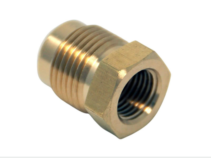 CONNECTOR FOR GAS HOSE FROM 1/2" TO G1/4"