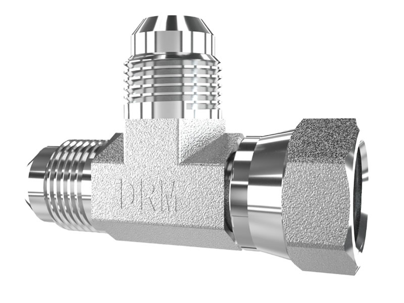 T-piece 3/4"-16 UNF thread for LPG filling hose - 90°