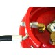 T-piece 3/4"-16 UNF thread for LPG filling hose - 90°
