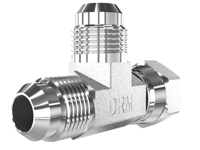 T-piece 3/4"-16 UNF thread for LPG filling hose - 90°