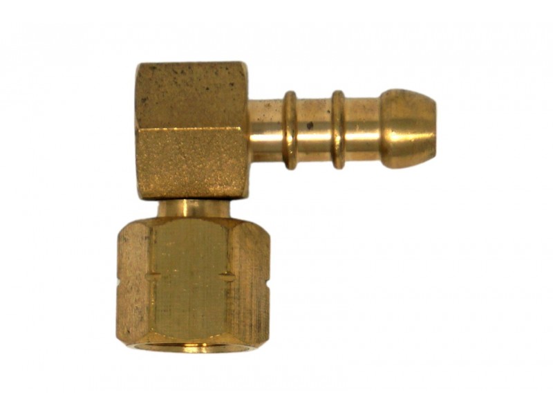 Connection angle 1/4&quot gas cooker -> 8 mm nozzle
