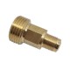 Outlet fitting for CAMPKO multivalve M12x1 to W21.8 x 1/14" - Fitting 2