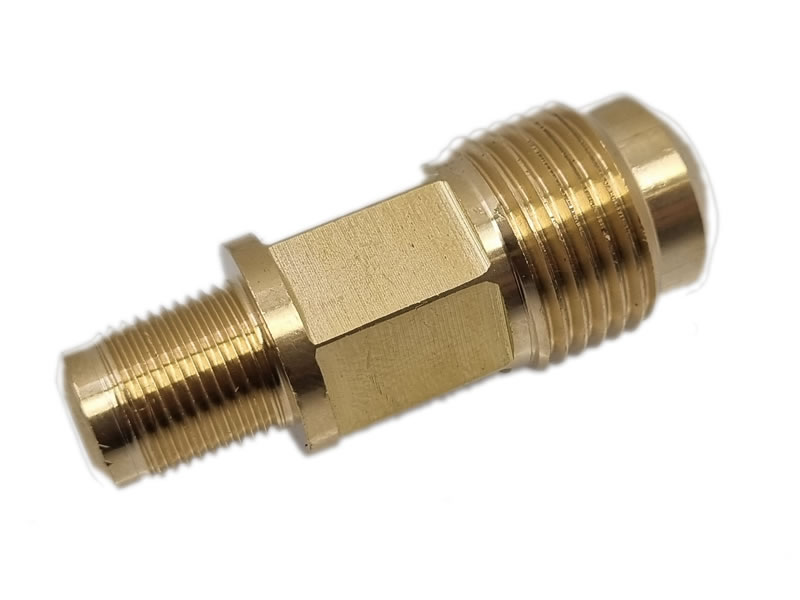 Outlet fitting for CAMPKO multivalve M12x1 to 3/4"-16UNF - Fitting 1