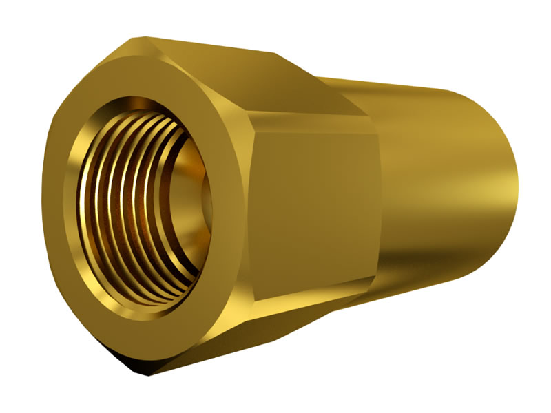 Direct refueling gas bottle adapter  3/4-16 UNF -> W21,8 x 1/14 - 52mm