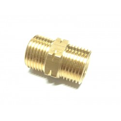 MALE G 3/8″ LEFT THREAD /  G 3/8″ LEFT THREAD L=26 CONNECTOR