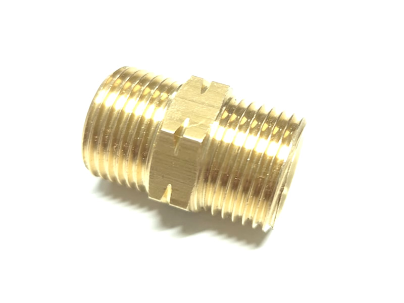MALE G 3/8″ LEFT THREAD /  G 3/8″ LEFT THREAD L=26 CONNECTOR