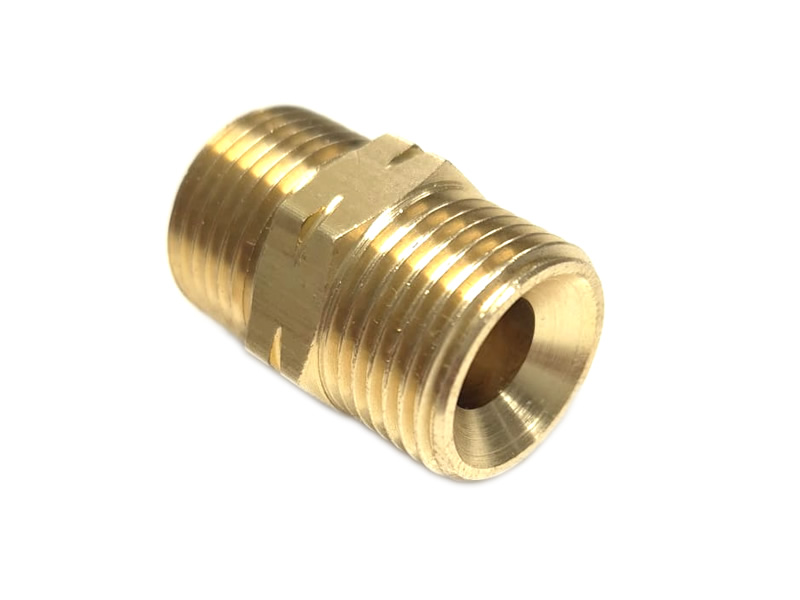 MALE G 3/8″ LEFT THREAD /  G 3/8″ LEFT THREAD L=26 CONNECTOR