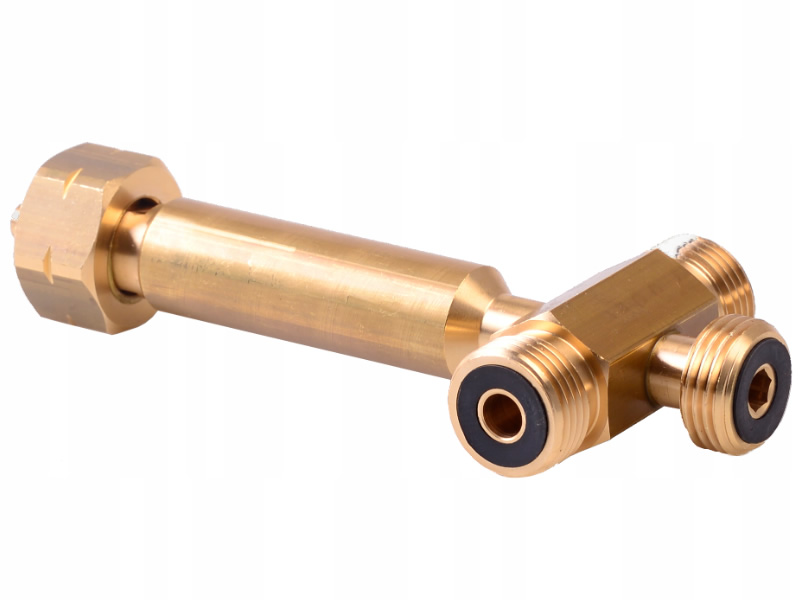 CONNECTOR WITH 21,8 X 1/14 INLET AND 3 X 21,8 OUTLETS