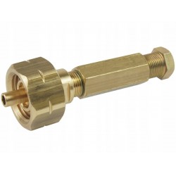CONNECTOR 21,8 X 1/14  WITH 8 MM COOPER PIPE