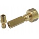 CONNECTOR 21,8 X 1/14  WITH 8 MM COOPER PIPE