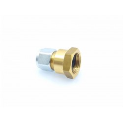 M20×1.5 STRAIGHT CONNECTOR FOR FARO PIPE D.8 MM (FOR TRUMA REGULATORS)