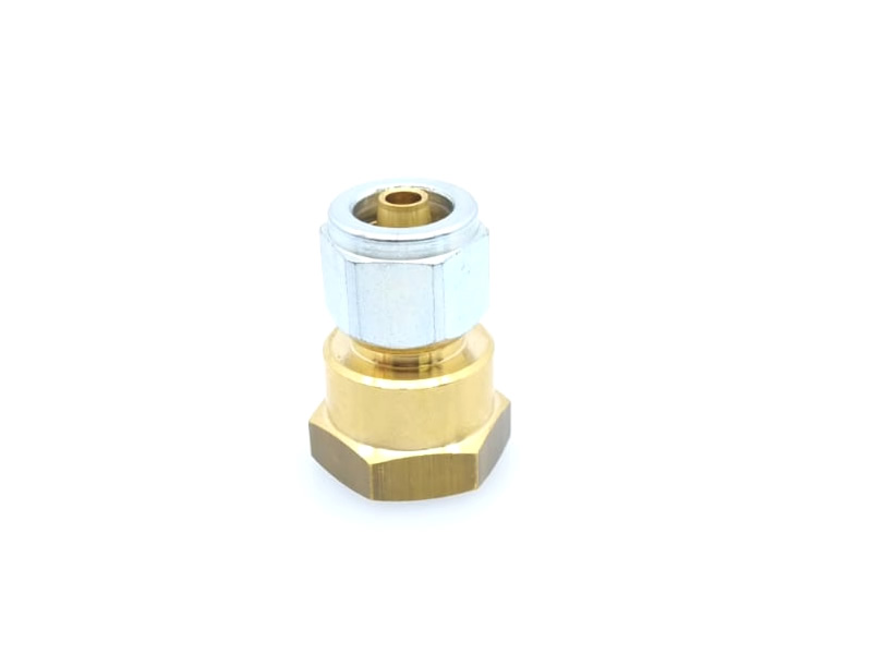 M16×1.5 STRAIGHT CONNECTOR FOR FARO PIPE D.8 MM (FOR TRUMA REGULATORS)