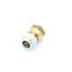 M16×1.5 STRAIGHT CONNECTOR FOR FARO PIPE D.8 MM (FOR TRUMA REGULATORS)