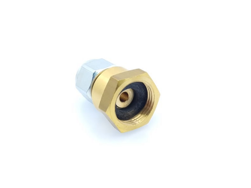 M16×1.5 STRAIGHT CONNECTOR FOR FARO PIPE D.8 MM (FOR TRUMA REGULATORS)