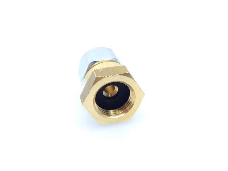 M16×1.5 STRAIGHT CONNECTOR FOR FARO PIPE D.8 MM (FOR TRUMA REGULATORS)