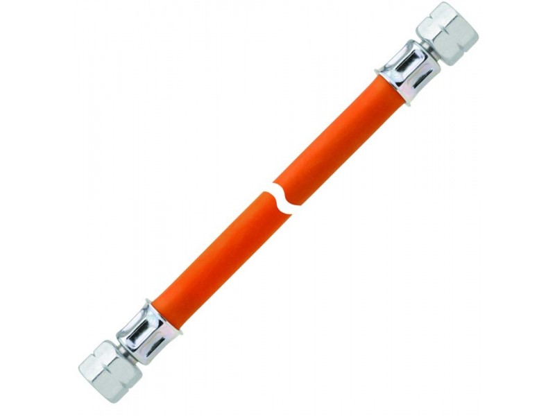 GOK medium pressure hose (rubber) 2 x G 1/4 LH - 400 mm