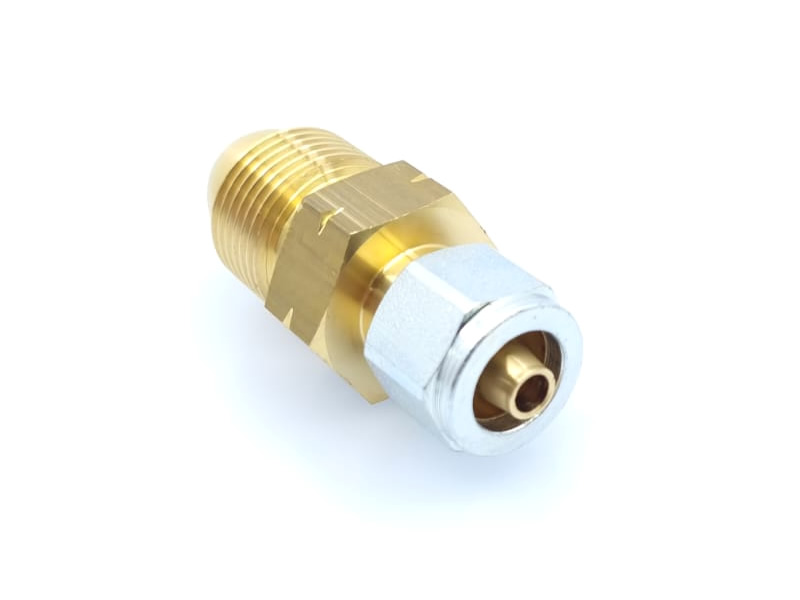 ENGLISH CYLINDER REDUCTION TO THE CAMPER FILLER EXT. G 5/8 LH -> 8 MM THERMOPLASTIC PIPE