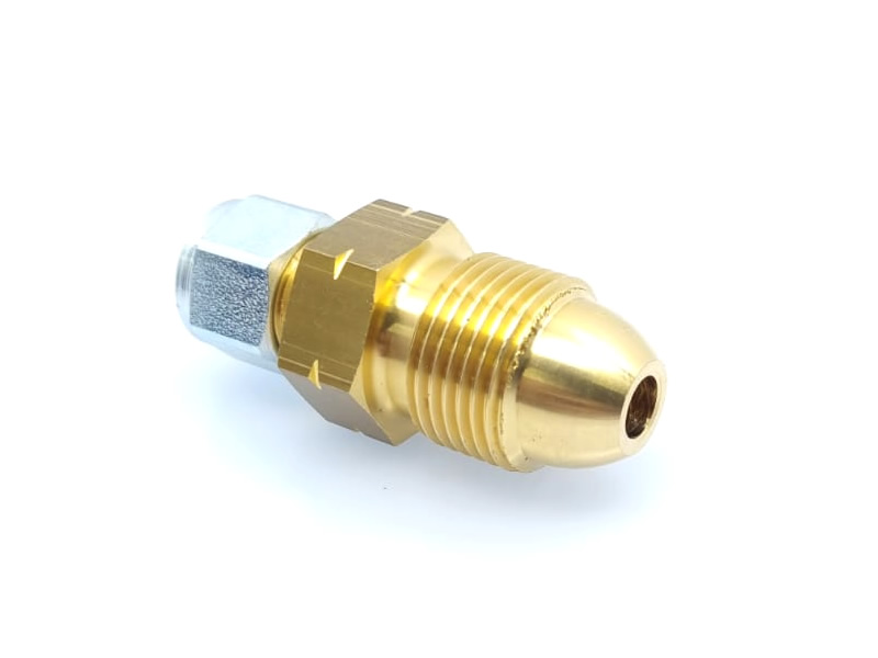 ENGLISH CYLINDER REDUCTION TO THE CAMPER FILLER EXT. G 5/8 LH -> 8 MM THERMOPLASTIC PIPE