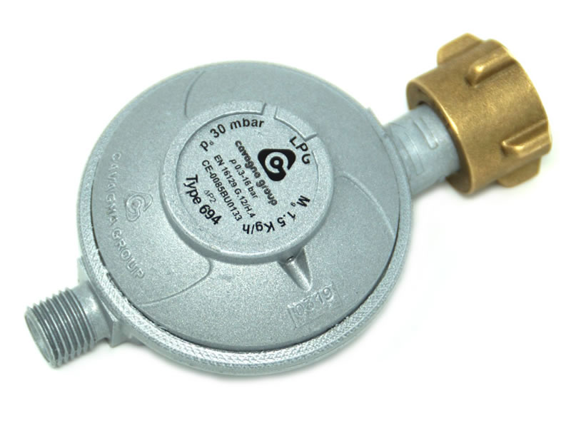 Cavagna low pressure regulator type 694 - 30 mbar 1,5 kg/h - G.12