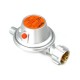 GOK low pressure regulator 50 mbar 1,5 kg/h - for small bottles incl. saftey valve