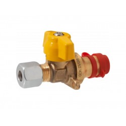 GOK coupling valve SKU x 8 mm