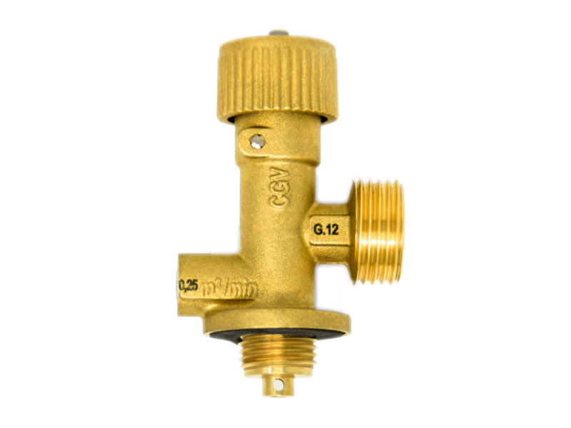 GOK gas bottle valve for gas bottles M16x1.5 (GAZ) x KLF SV