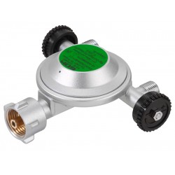 GOK low pressure regulator EN61 1 kg/h 29 mbar with 2 outlets
