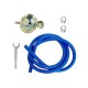 Tecnogas Kit - low pressure regulator, o-ring, 1,5 meters hose, collars, wrench