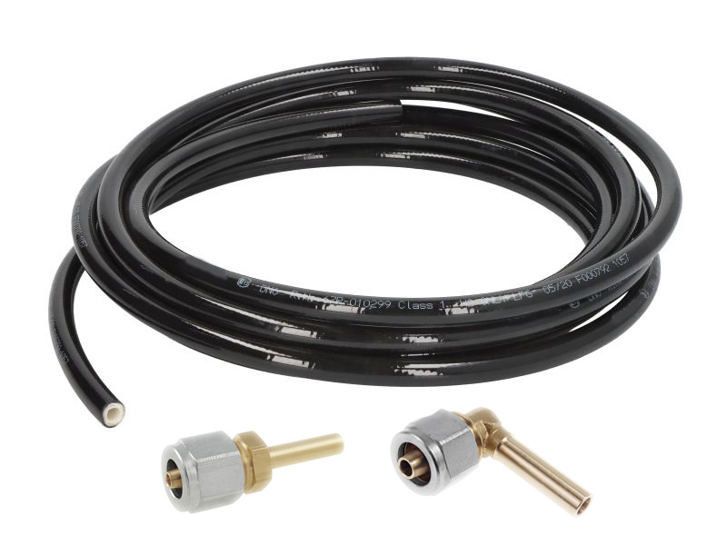 THERMOPLASTIC PIPE KIT 9,6X5 (6 MM) 6M + 2 CONNECTORS