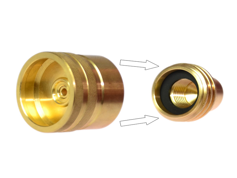 ACME TO DISH FILLING POINT ADAPTER