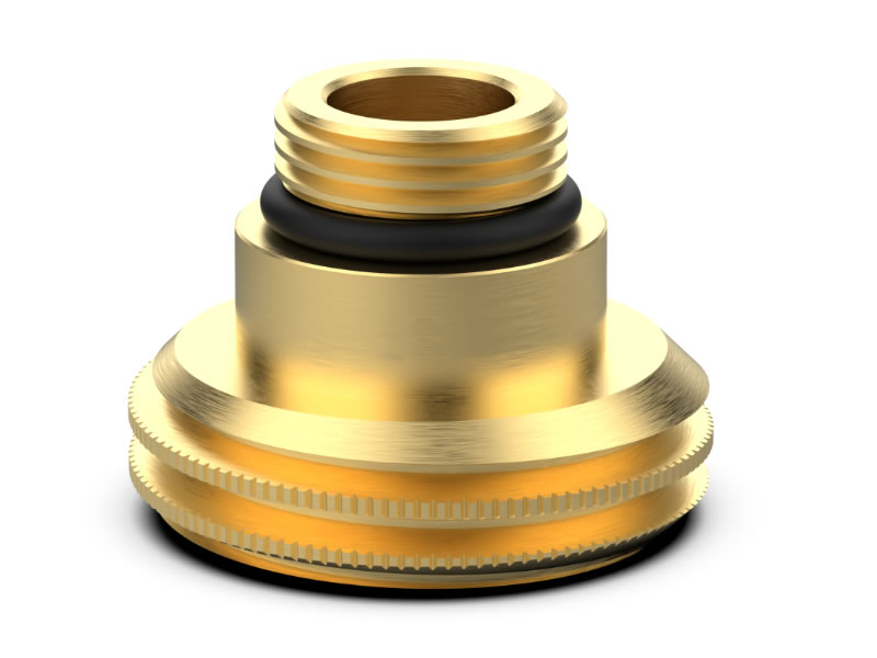 BAYONET TO ACME FILLING POINT ADAPTER (SHORT)