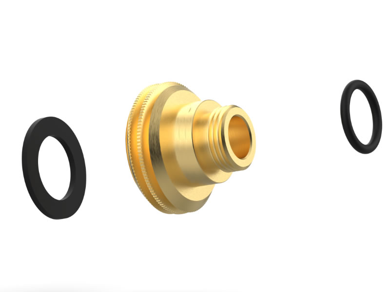 BAYONET TO ACME FILLING POINT ADAPTER (SHORT)