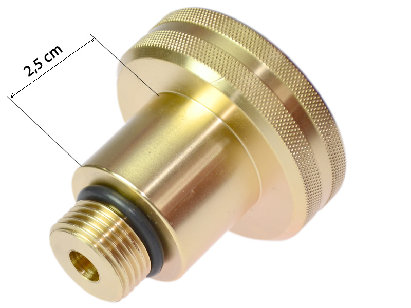 BAYONET TO DISH FILLING POINT ADAPTER (LONG)